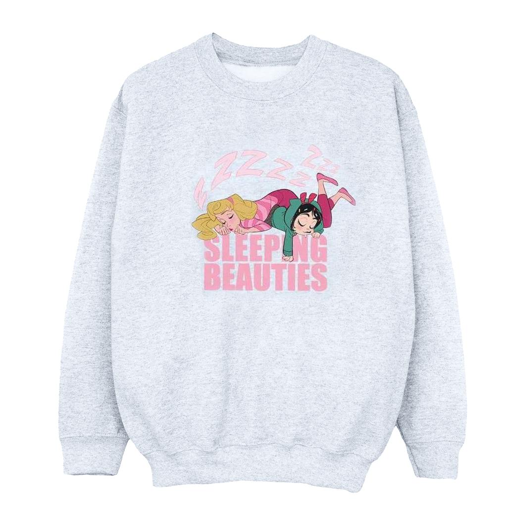 Disney Womens/Ladies Wreck It Ralph Aurora And Vanellope Sweatshirt