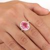 Pink Tourmaline Gemstone 925 Sterling Silver Jewelry Handmade Ring For Women RR-28-20