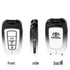 Металлический Чехол для Ключа для Моделей Toyota Prado 2024, 2015, 2016, 2018 и 2019 годов