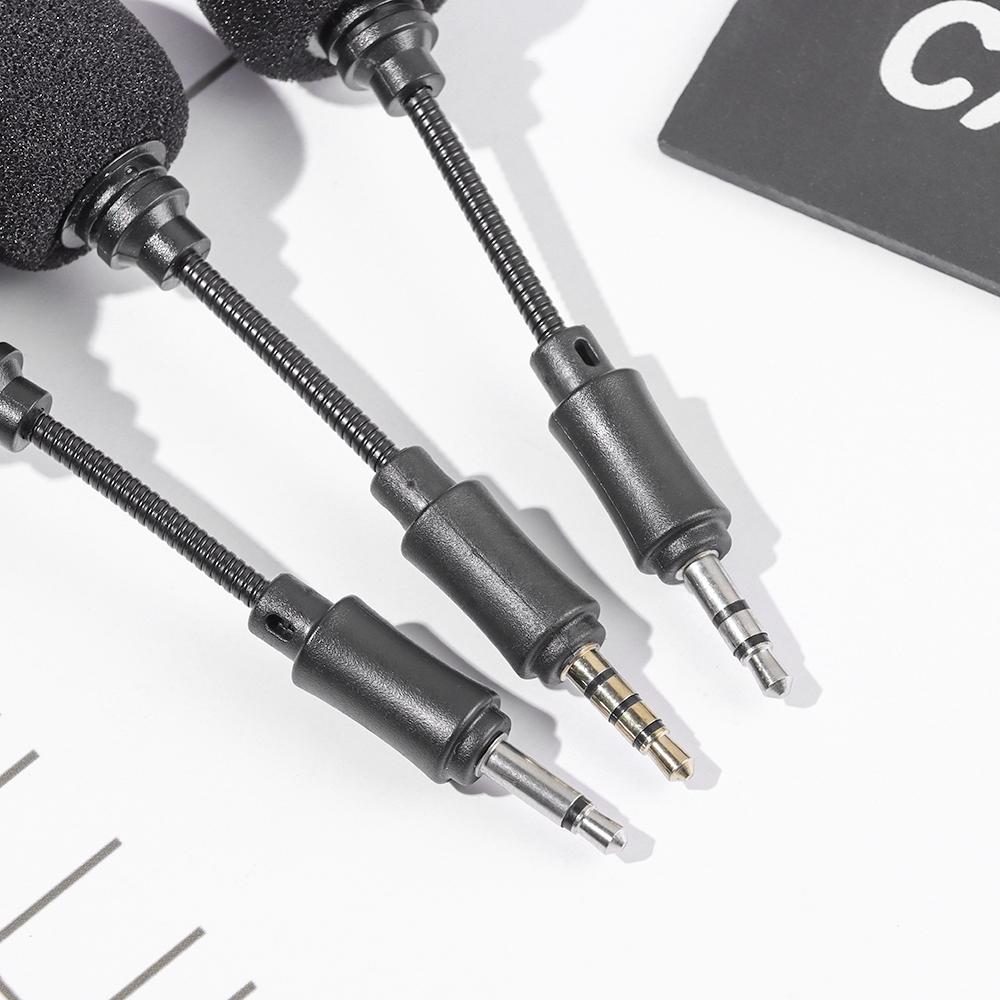 Phone Studio Smartphone Megaphone Stereo Mic Mini Jack Microphone Interview Microphone Recording