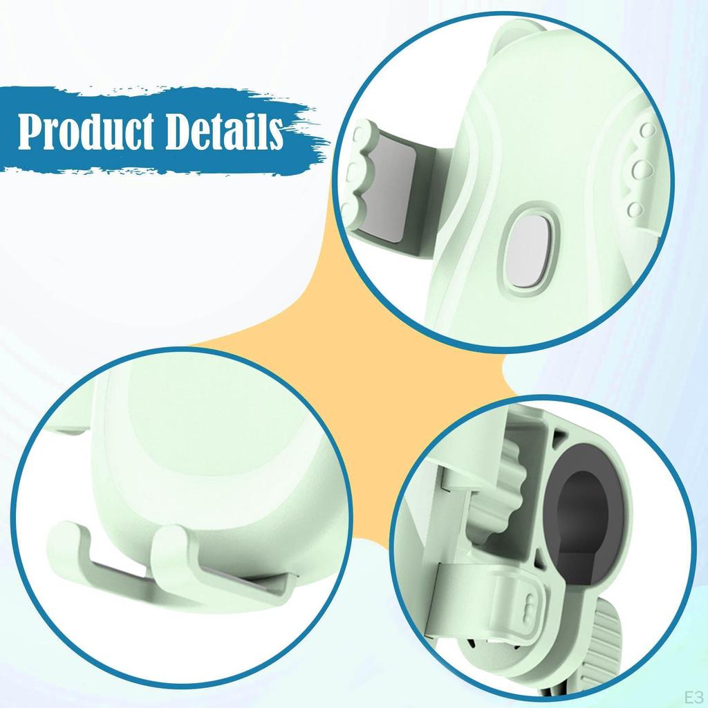 Велосипедный держатель для телефона с регулируемым углом, ударопрочный, устойчивый, вращающийся, крепление для мотоцикла, для горного