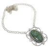 Kambaba Jasper Handmade 925 Sterling Silver Jewelry Necklace 18" n2F99