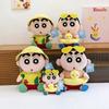 Crayon New Doll Plush Toy Summer Swimming Ring Catcher Doll Birthday Gift