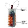 Insulated Wine Bottle Freezer Bag PVC Red Wine Handbag Drink Bottle Cooler  Picnic