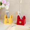 Creative Cute Tote Bag Smiling Face Pen Holder Home Office Desktop Decoration Ornament Stationery Multifunctional Storage Bucket