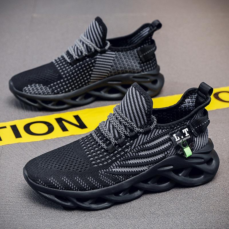 Дышащие повседневные мужские кроссовки удобные четырехсезонные теннисные мужские дешевые туфли для мужчин легкие мужские кроссовки