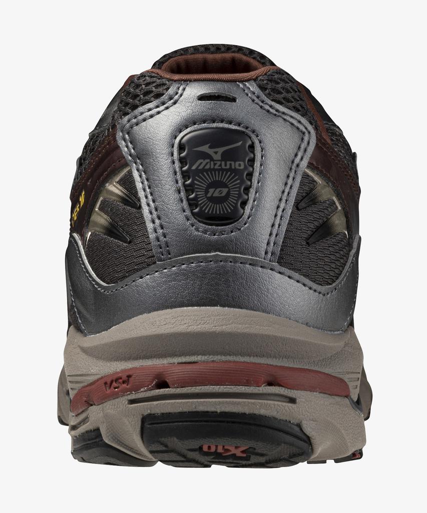 Mizuno (Унисекс) Wave Rider 10 - Черный Песок:чернить:Кофе из цикория / D1Ga243112