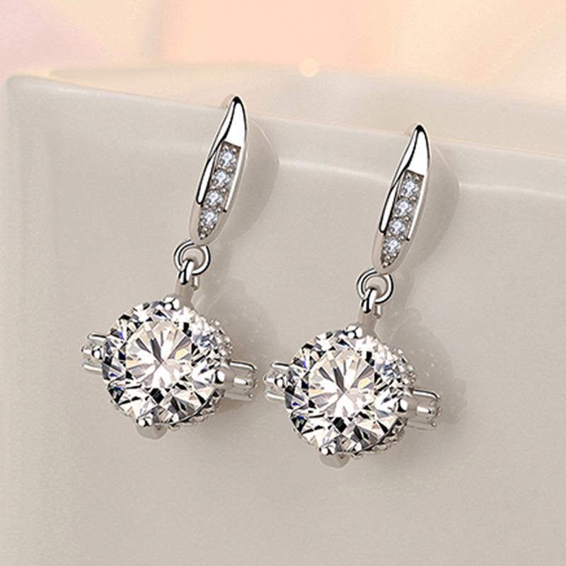 Серьги-капли Lindon из медного сплава с цирконом, серьги-капли для женщин, подарки на свадьбу