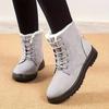 Fashion Women Boots Plus Size 43 Snow Boot for Women Winter Shoes Heels Winter Boots Ankle Botas Mujer Warm Plush Insole Shoes Woman