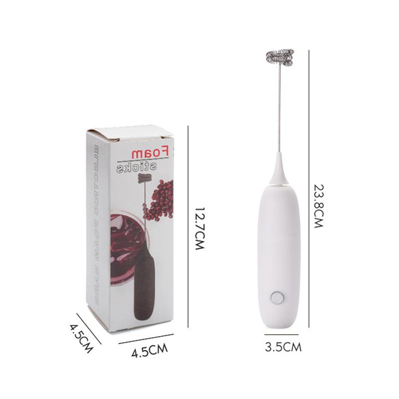 Беспроводные электрические вспениватели молока Вспениватель кофе USB Перезаряжаемый 3 скорости Ручной пенообразователь Кофе Яйцевзбиватель Кухонные инструменты