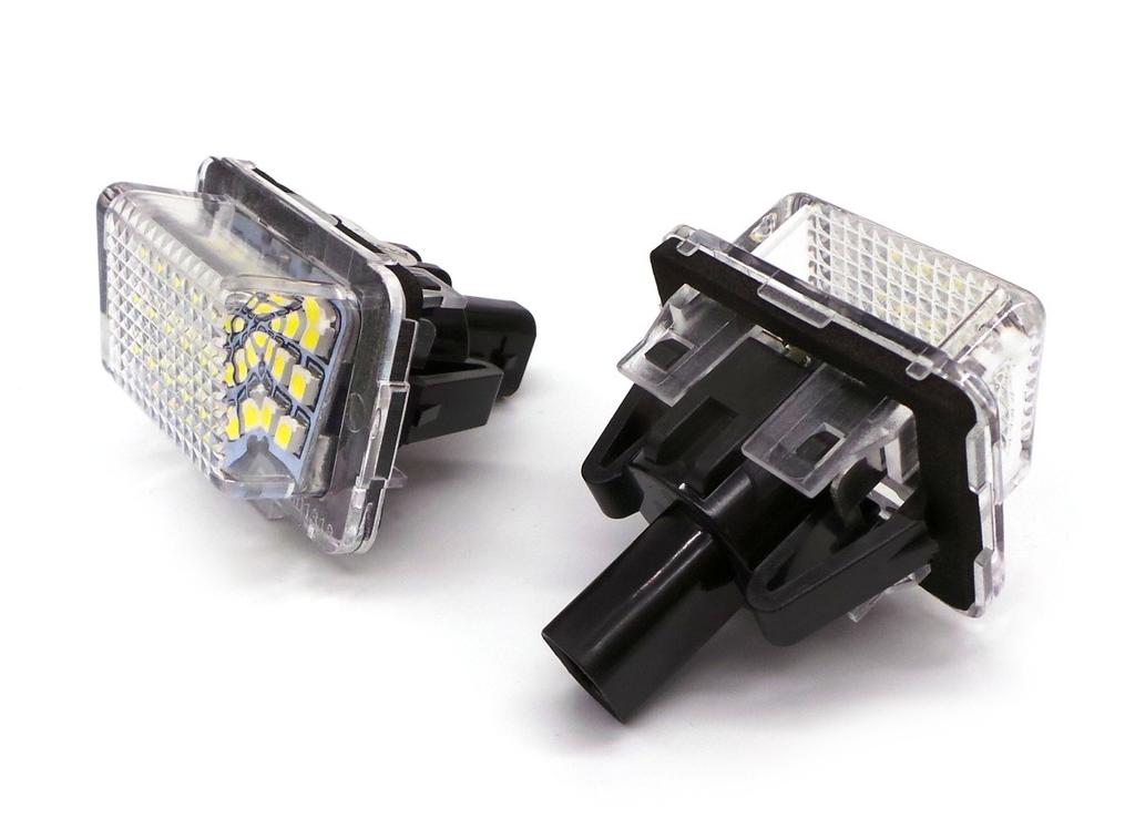 Mercedes Lampki Rejestracji Led 2Szt