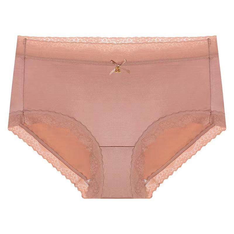 Дышащие бесшовные сексуальные кружевные антибактериальные трусики с треугольным вырезом для женщин