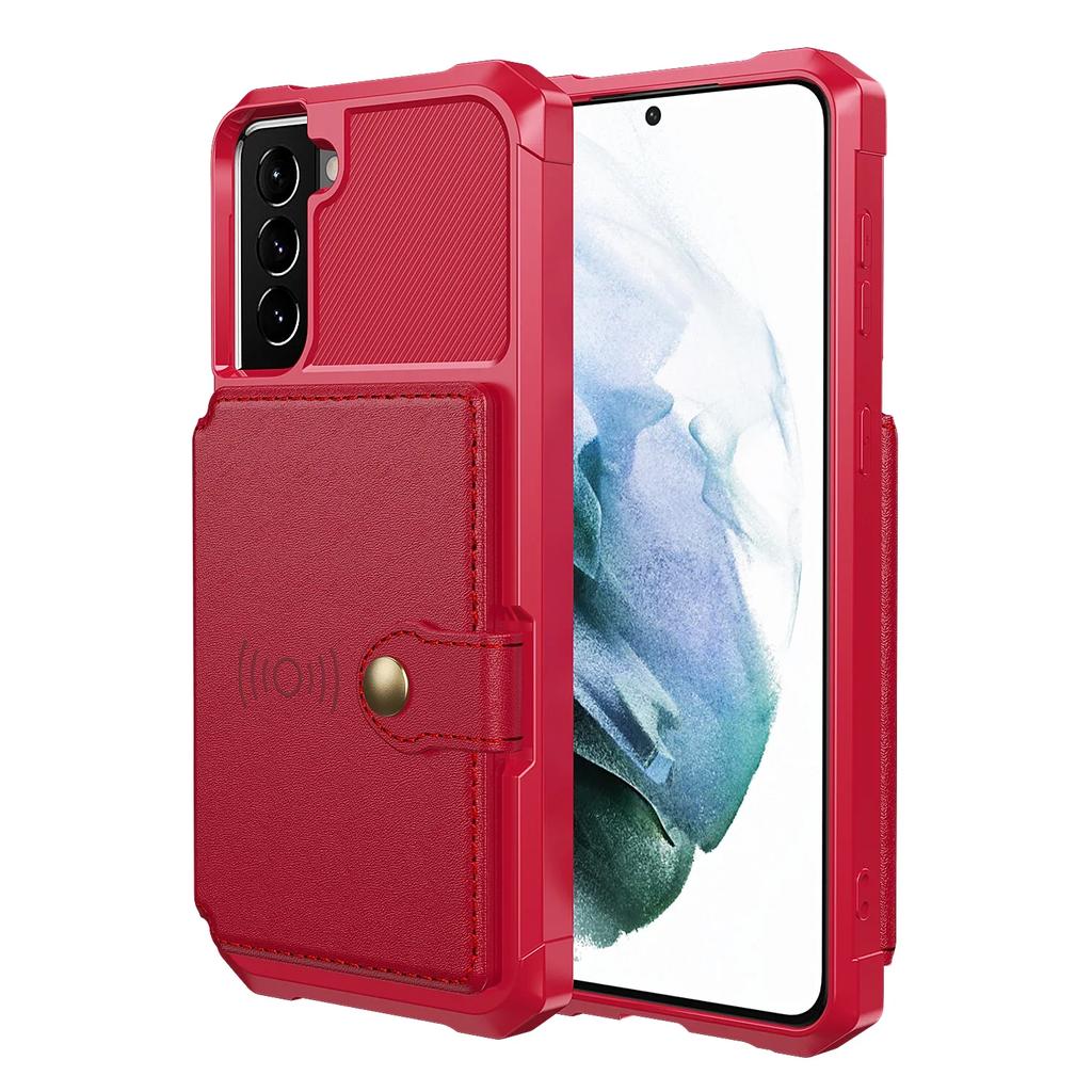Магнитный Кошелек Кожаный Чехол Для Samsung Galaxy S25 Ultra S24 S23 S22 Plus S21 FE A16 A54 A55 A25 A15 A35 A24 Подставка Чехол-Кардхолдер