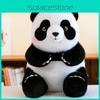 Милая плюшевая игрушка панда с набивкой из ПП хлопка, мягкая набивная игрушка, детский подарок, кукла