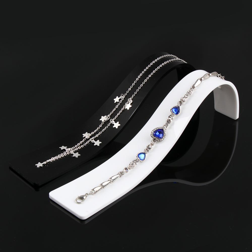 Show Case Desktop Storage Exhibitor Watch Display Bracelet Holder Jewellry Stand Necklace Organizer