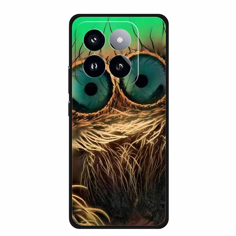 Для Xiaomi 14T PRO Чехол Роскошный Мягкий Силикон ТПУ Чехлы для Телефона Задняя Крышка Для Xiaomi14T Бампер Защитный Ударопрочный Любовь fundas