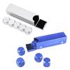 Felimoa Aluminum Includes Set of 10 6-Sided Dice, Alloy, Case,