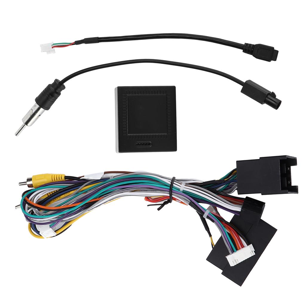 3PCS Car Audio Wiring Harness Adapter with Canbus Box Replacement for Ford FocusEscape