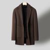 Firstview Men's Scarf Collar Wool Blend Overcoat FV24D1141
