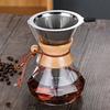 Gugrida Coffee Server, Drip Coffee Server, Hand Drip Coffee Server, Heat and Cold Resistant, High Boron Silica Glass Material (600ml)