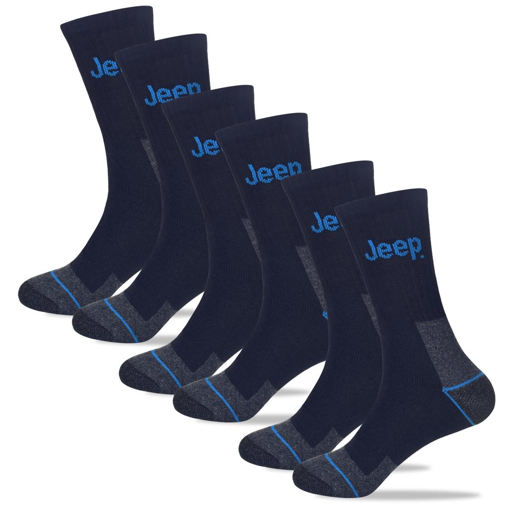 Jeep Мужские рабочие носки из хлопка 6 пар