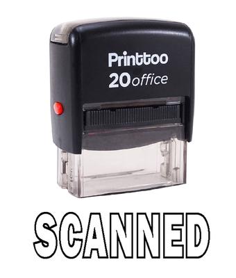 Printtoo Self Inking Rubber Stamp Office Канцелярские товары СКАНИРОВАННЫЕ на заказ