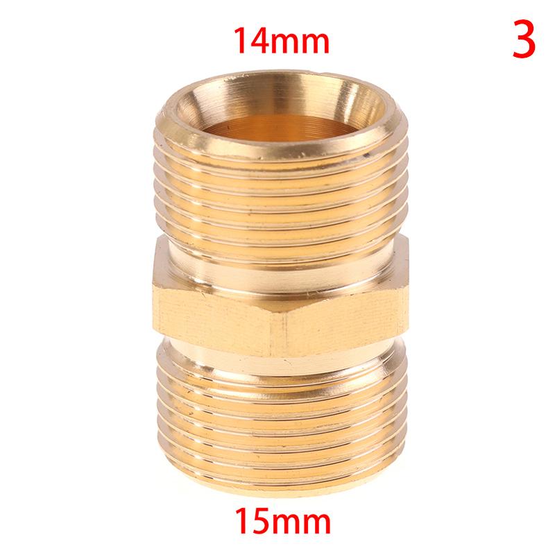 High Pressure Washer Hose Extension Connector M22 14Mm To15Mm Male Thread Female