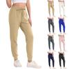 Women's High-waisted Loose Casual Sweatpants Slimming All-strap Pocket Sweatpants Pants