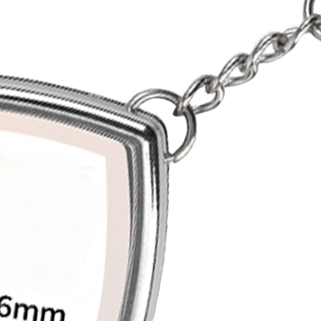 Мини рулетка с брелоком Стальная выдвижная лента Портативная измерительная лента 2 метра