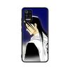 DT26 Чехол Bleach для iPhone 16 15 Plus 14 13 12 11 Pro 8 7 6S 6 SE 5S X XR XS Max Realme C30 C33 C31 9I Huawei P30 Черный Мягкий Чехол