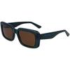 Lunettes de soleil - KARL LAGERFELD - KL6101S - Couleur verte - Verres bleus - Style tendance