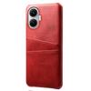 For Xiaomi Poco F7 5G/Redmi Turbo 4 Pro 5G Case Dual Card Slots PU Leather+Hard PC Phone Cover