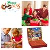 Christmas Advent Calendar Puzzle 1000 Christmas Countdown Jigsaw Puzzle Winter Santa Snowman Holiday Ornament