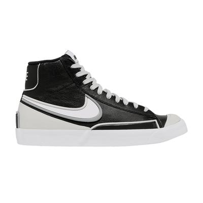 Мужские кроссовки Blazer Mid 77 Infinite Черный Белый Черный/Белый-Серый Туман-Частично Серый