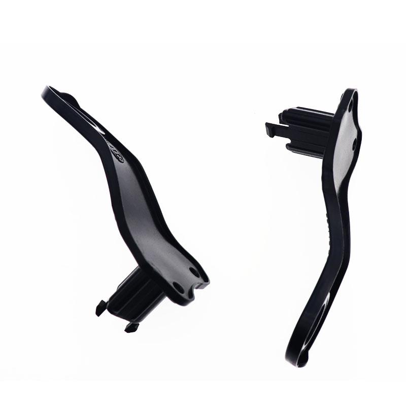 4 шт. для BMW 5 серии E60 E61, передние фары, ремонтные комплекты, кронштейн, фиксированные зажимы, декор, черные сменные автомобильные аксессуары