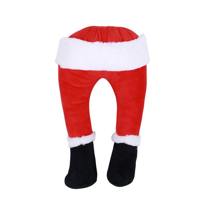 Santa Claus Legs Plush Door Decor Christmas Tree Decoration Santa Claus Elf Leg Christmas Decor for Home Hanging Ornaments 2025