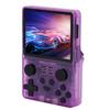 Портативная игровая консоль Retro Dual Rocker 3.5in для детей и взрослых игровая прозрачная фиолетовая RGB20S 256G