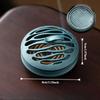 Прочная зажигалка для благовоний из цинкового сплава, полая конструкция, прочная курильница, минималистичная печка для ароматерапии, декор для дома