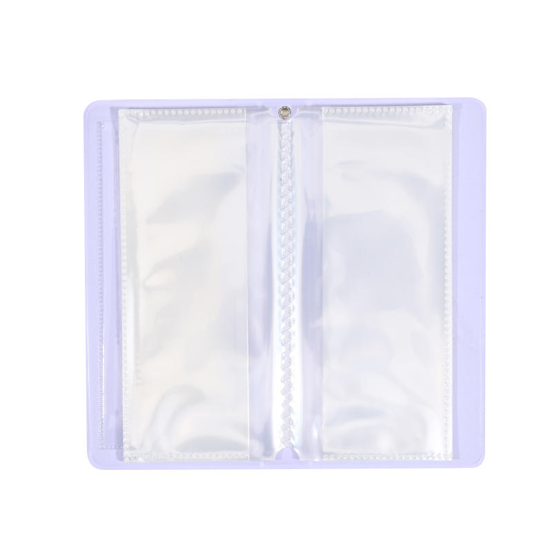 Альбом-биндер для фотокарточек с узором звезд, мини-портативный мультяшный держатель для фотокарточек для коллекции