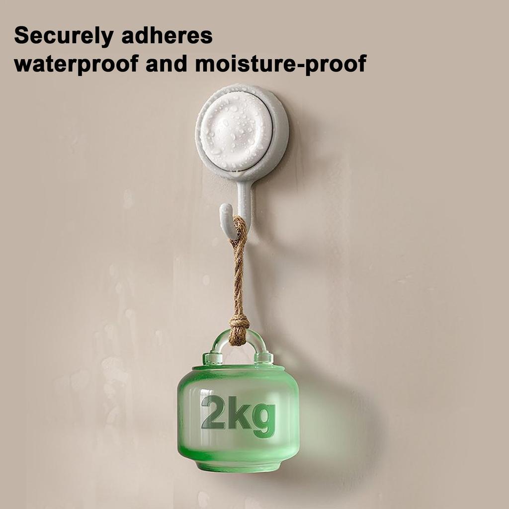 Adhesive Shower Hooks 4 Pieces Adhesive 360 Degree Rotating Hanger Home Organization For Cabin Bedside Bathroom Summer Yard