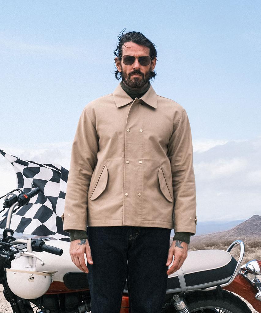 Vdr Track Mechanic Jacket [Khaki]