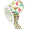 Gold Masking Tape 1.5 Cm X 10 M - Large Multi-colored Triangles