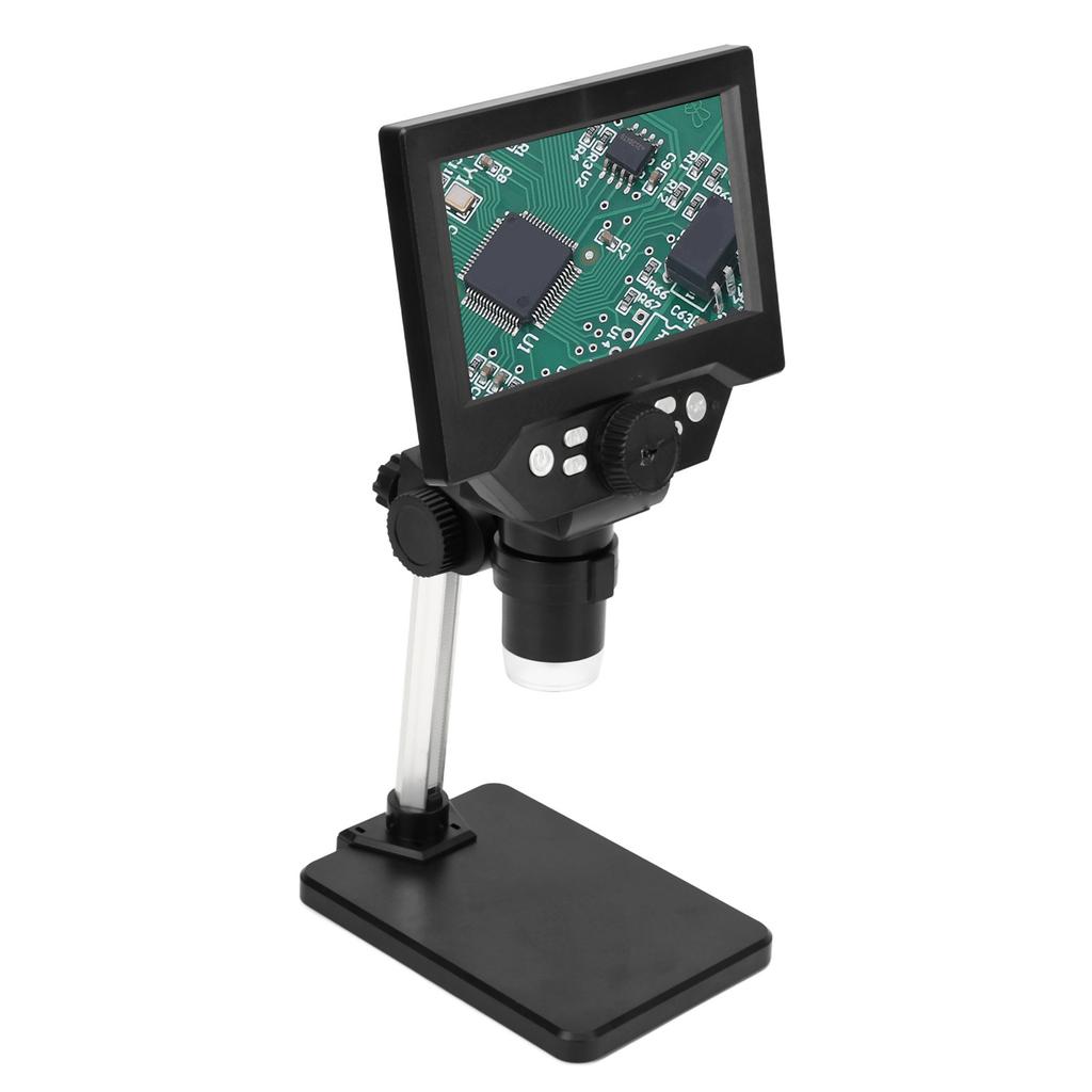 5,5-дюймовый ЖК-цифровой USB-микроскоп Портативный 10 МП 1000X 1080P Микроскоп для монет со светодиодной подсветкой для Windows для OS X