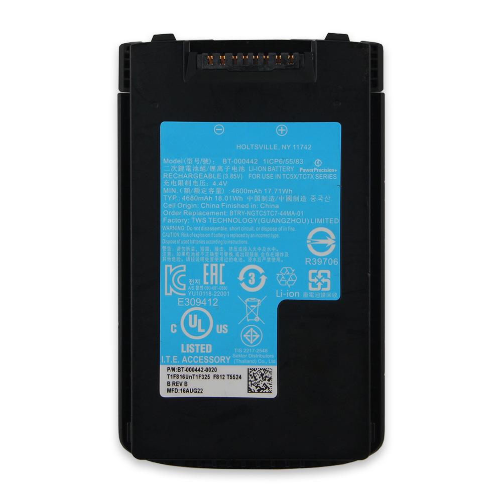 Сменный аккумулятор BT-000442 для ручного сканера штрихкодов Zebra TC53 TC5301 TC58 TC73 TC78
