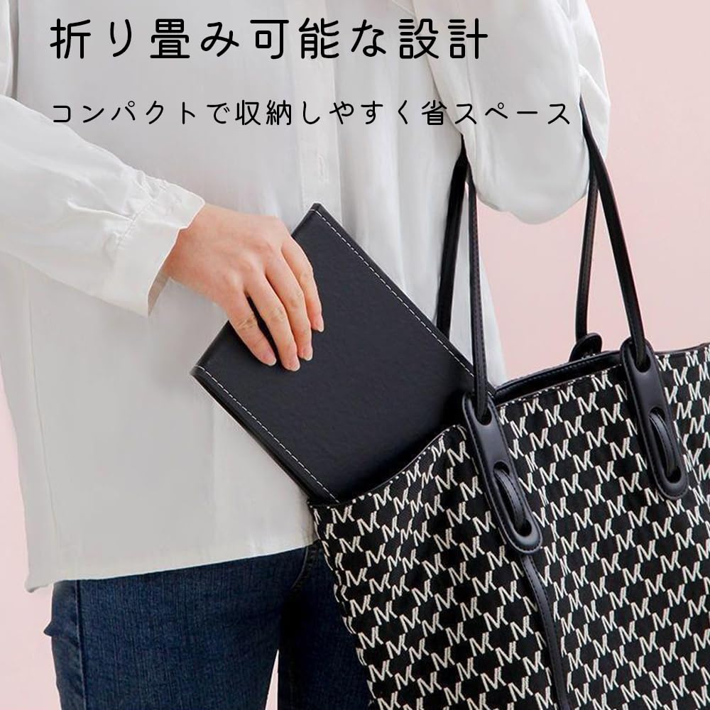 FUGSHIYI Большая настольная подставка Складная Компактная Ударопрочная Ручная Большая Настольная для макияжа Стильная Складная настольная для макияжа Легко реально закрыть Роза