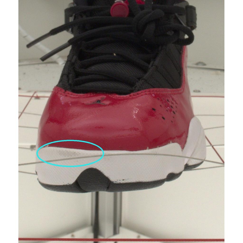 Pre-owned JordanAir Jordan 6 Rings PU() GS 323419-060-P26075464039245