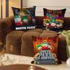 South Park Annual Pillow Covers Cartoon Sofa Decorative Home Double-sided Printing Short Plush Cute Cushion Cover