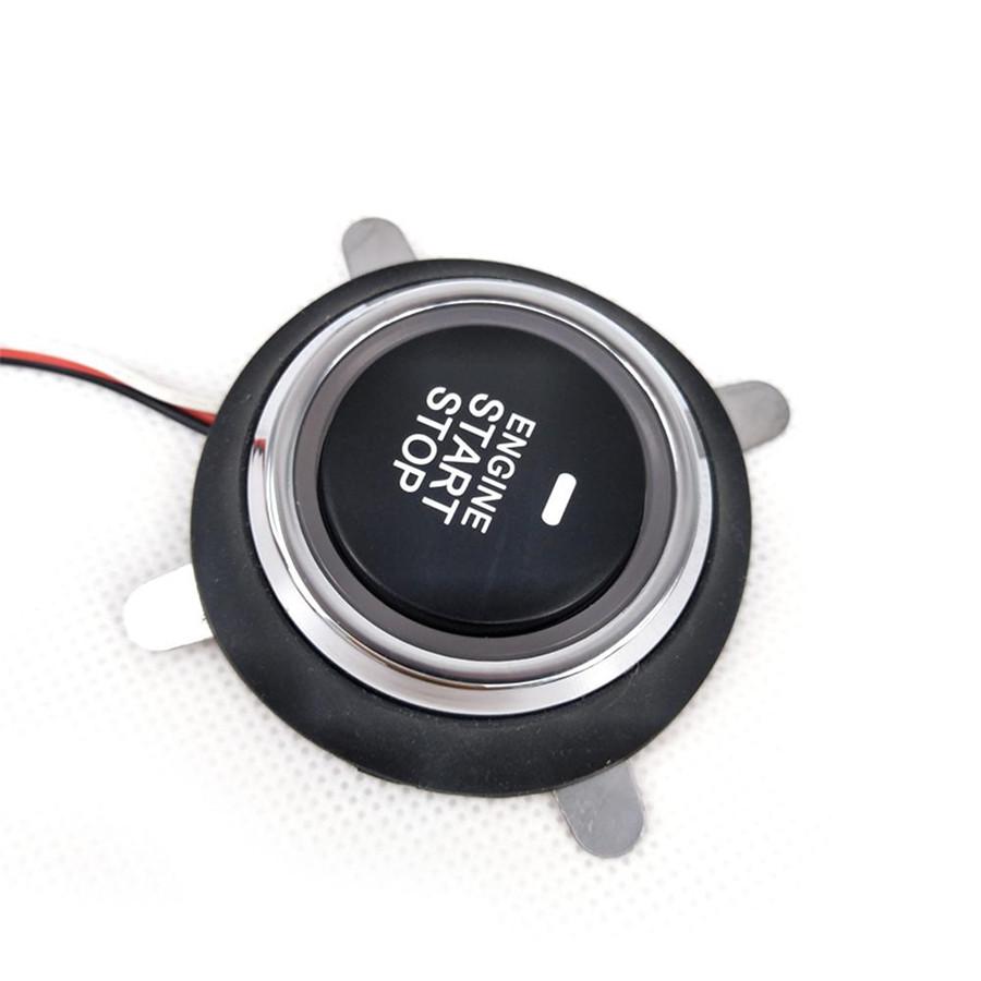 Car SUV Keyless Entry Engine One-butto Start PKE Alarm Kit For Universal DC 12V