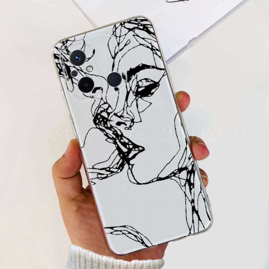 Для Xiaomi Redmi 12C Чехол Новый Модный Расписной Чехол Силиконовый Мягкий ТПУ Fundas Для Xiaomi Redmi 12C 12 C Redmi12C Чехол для Телефона Coque