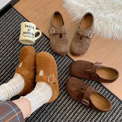 Женские туфли Мэри Джейн новая осень универсальные женские модные круглый носок мягкая подошва ретро